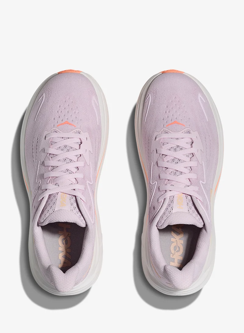 Hoka LILAC CREAM / TANGERINE GLOW Clifton 10 for Women | Best Price UAE